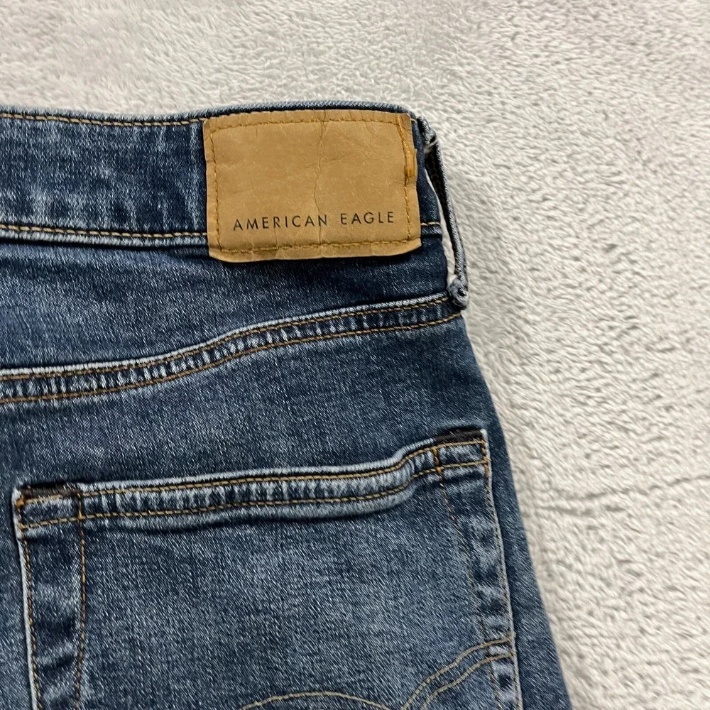 American Eagle Jeans‎ Mens 28x28* Blue Athletic Fit Airflex Stretch Denim